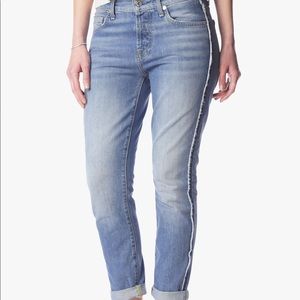 7 for all mankind high waist josefina size 25